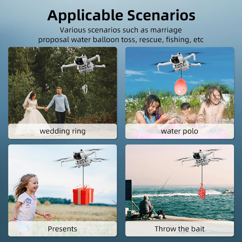 BRDRC Airdrop System for DJI M - đánh giá và giá Dji Drone Mini 4 Pro